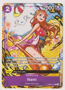 Nami PRB02-012 Welcome Pack Promo LP One Piece TCG English - Image 1