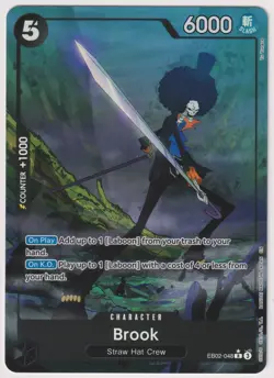 Brook EB02-048 Alternative Art NM One Piece TCG English - Image 1