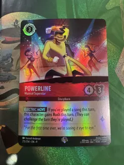 Disney Lorcana Fabled Powerline - Musical Superstar (Epic) 215/204 Holo Foil - Image 1