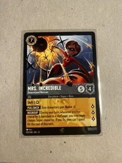 Mrs. Incredible 195/204 (NON FOIL) - Disney Lorcana Wilds Unknown - Image 1