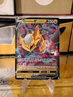 Giratina V Pokemon Prize Pack Series 3 Promo Pokemon Card NM/LP Play Stamp - Image 1