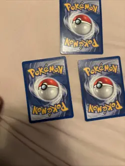 First edition team rocket Lot Of Three Cards exact cards shown. - Image 5
