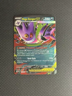 Pokemon Card - Mega Gengar ex Ascended Heroes 125/217 Double Rare - Image 1