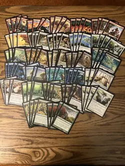 Mtg Lorwyn Lot x100 - Magic the Gathering Lorwyn Cards Lp - Image 1