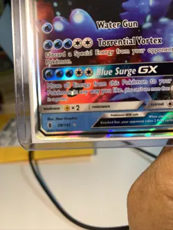 Wishiwashi GX - 38/145 - Holofoil Full Art Pokemon Playing Card - Image 2