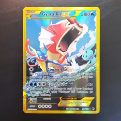 Gyarados EX 123/122 Full Art Secret Rare BREAKpoint LP+ Pokemon Card - Image 1