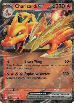 Charizard ex Holo Promo SV: Scarlet & Violet Promo Cards 161 NM - Image 1