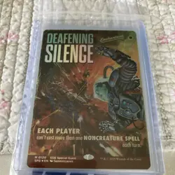 Deafening Silence (Showcase) Foil - Special Guests (SPG) - Image 1