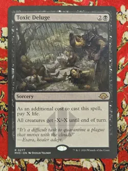 MTG Toxic Deluge Regular MH3 277 NM - Modern Horizons 3 Near Mint - Image 1