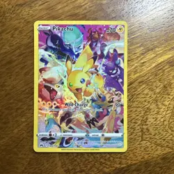 Pokemon Pikachu TCG Card Crown Zenith 160/159 Holo Secret Rare NM - Image 1