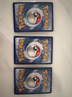 pokemon cards full art english set of 3 very good condition - Image 2