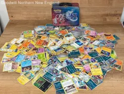 4LB Lot of Various Assorted Pokemon Cards TCG Collectible Lunchbox Tin Non Holo - Image 1