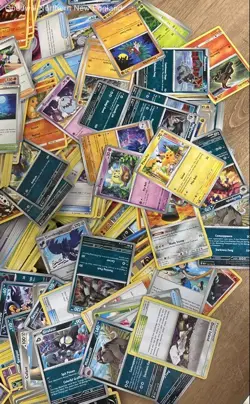 4LB Lot of Various Assorted Pokemon Cards TCG Collectible Lunchbox Tin Non Holo - Image 4