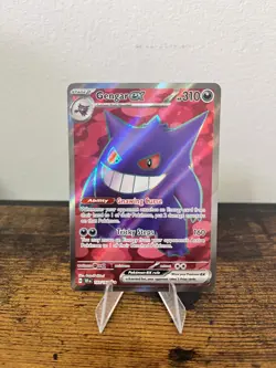 Pokemon TCG: Temporal Forces (193/162): Gengar EX Full Art Ultra Rare (NM) - Image 2