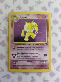 Pokemon TCG Fossil - Hypno (8/62) - HP - Image 1