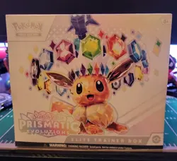 Pokemon Prismatic Evolutions ETB Elite Trainer Box Sealed New in Hand - Image 1