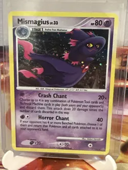 Mismagius 7/100 Holo Rare Pokemon TCG Diamond & Pearl Stormfront 2008 LP/NM - Image 1