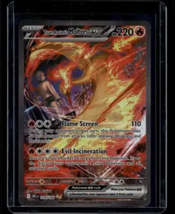 Pokemon TCG Team Rocket's Moltres ex 229/182 Destined Special Illustration NM A - Image 1