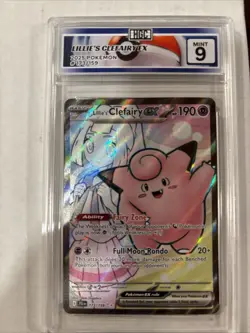 2025 Pokemon Lillie’s Clefairy Ex #173 HGC 9 (sb2) - Image 1