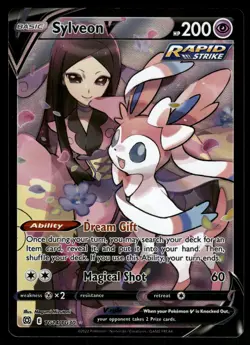 Sylveon V TG14/TG30 SWSH09: Brilliant Stars Trainer Gallery Pokemon - Image 1