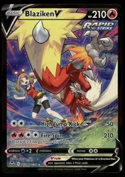 Blaziken V TG14/TG30 SWSH12: Silver Tempest Trainer Gallery Pokemon - Image 1