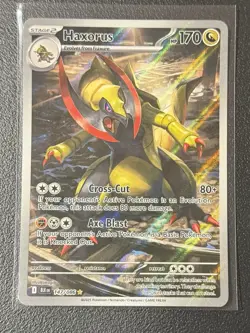 Haxorus Illustration Rare Black Bolt 147/086 NM Condition Pokemon - Image 1