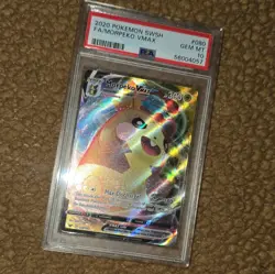 The Pokemon Company Morpeko VMAX Full Art Holo PSA 10 2020 SWSH 080/202 - Image 1