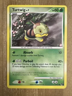 Pokemon TCG Turtwig POP Series Promos 9 17/17 Regular Common NM - Image 1