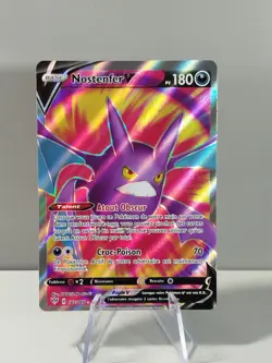 Carte POKEMON FR - Nostenfer V Full Art 182/189 Tenebres Embrasees - Image 1