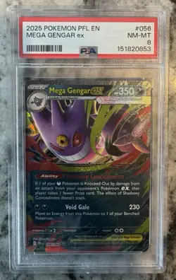 2025 Pokemon PFL EN Mega Gengar Ex - Image 1
