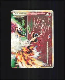 Ho-Oh LEGEND 112/123 LEGEND HeartGold & SoulSilver Pokemon Damaged - Image 1