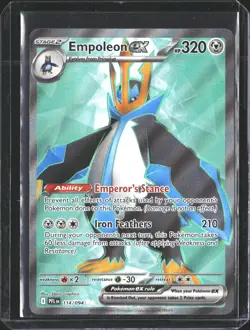 Empoleon ex 114/094 Ultra Rare Phantasmal Flames Pokemon NM/M - Image 1