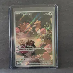 Pokemon TCG Spearow 151/132 S&V Mega Evolution Illustration Rare 2025 NM - Image 1