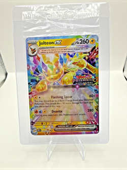 Pokemon Jolteon ex Prismatic Evolutions Stamp 030/131 Surprise Box Promo SEALED - Image 1