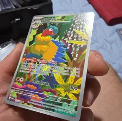 Pokemon TCG Archeops 132/086 illustration Rare White Flare SV English NM - Image 2