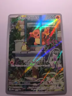 Pokemon TCG Charmander SVP044 Obsidian Flames ETB Promo Black Star - Image 1