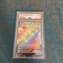STONJOURNER VMAX 2020 Pokemon SWSH 205 Secret FA PSA 10 GEM MINT - Image 1