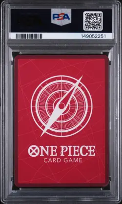 2025 ONE PIECE OP13-CARRYING ON HIS WILL ALTERNATE ART MONKEY D. LUFFY PSA 10 - Image 2