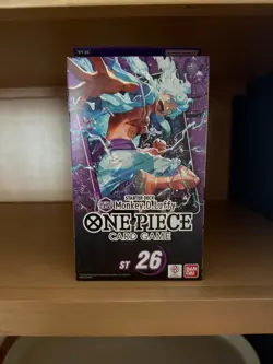 ONE PIECE TCG STARTER DECK ST 26 MONKEY D. LUFFY - SHIPS FAST! - Image 1
