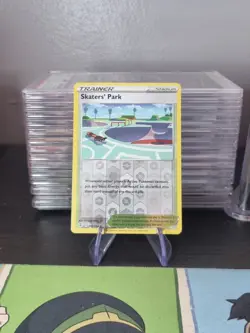 Pokemon TCG SWSH Fusion Strike - Skater’s Park 242/264 Reverse Holo - Image 1