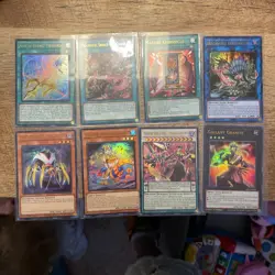 Lot Of 8 Holo 2025 Mega Pack Yugioh Cards. All Near Mint! +Bonus FREE SHIPPING - Image 1