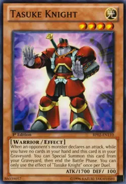 Yugioh! Tasuke Knight - SP14-EN010 - Common - 1st Edition Near Mint - Image 1