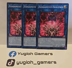 YUGIOH FIENDSMITH'S SEQUENCE X3 COMMON LIGHT PLAYED INFO - Image 1