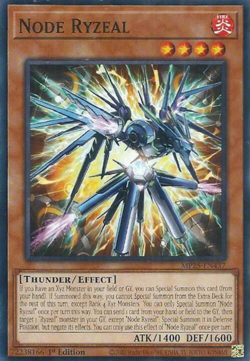 Yugioh - Node Ryzeal - MP25-EN437 - Common - NM/M - Image 1