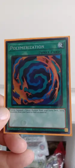 YuGiOh: "Polymerization" - COLLECTOR'S RARE - RA02 - SHARP MINT NEW! - Image 1
