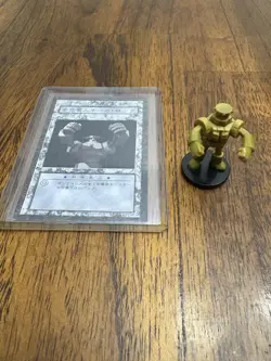 Yugioh Dungeon Dice Monsters DDM Rock Ogre Grotto #1 W/ Original Card - Image 1