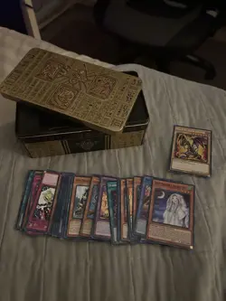 YUGIOH TCG! EMPTY Tin 2022 Tin Of The Pharaoh’s Gods! - Image 1