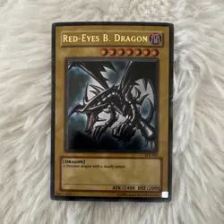 Konami Yu-Gi-Oh! TCG Red-Eyes B. Dragon SDJ-001 SDJ Set 2 Cards English - Image 1