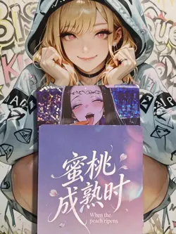 NEZUKO ZR03 Demon slayer WHEN THE PEACH RIPENS Goddess Story WAIFU ANIME CARD - Image 1