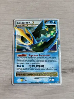 Empoleon LV.X - DP11 - Pokemon Diamond & Pearl Promo Ultra Rare Card LP/MP - Image 1